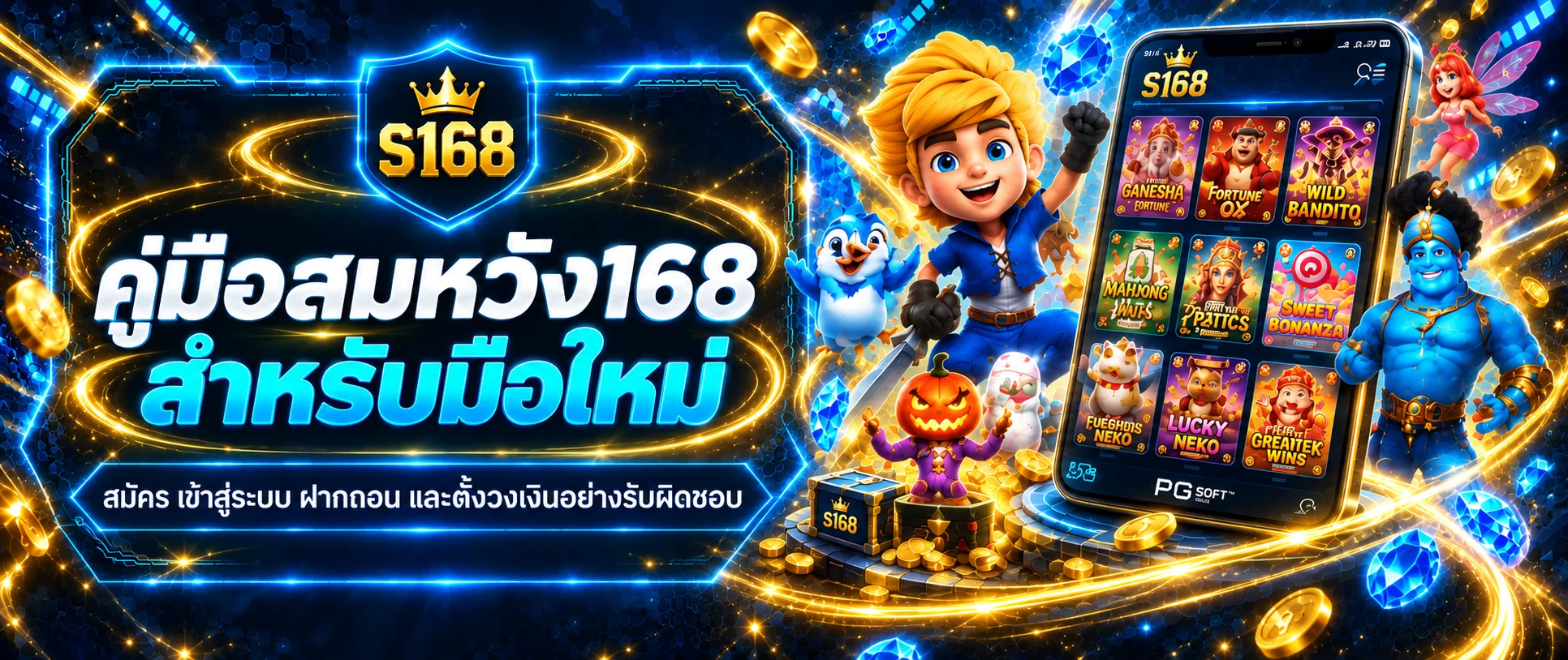 คู่มือสมหวัง168 สำหรับมือใหม่ สมัครและเข้าสู่ระบบ